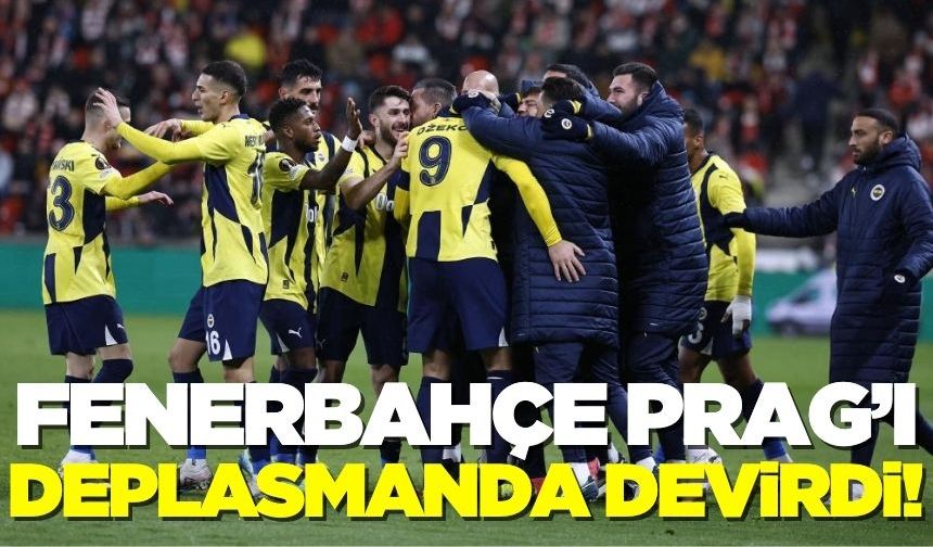 Fenerbahçe Slavia Prag'ı deplasmanda devirerek 3 puanı aldı