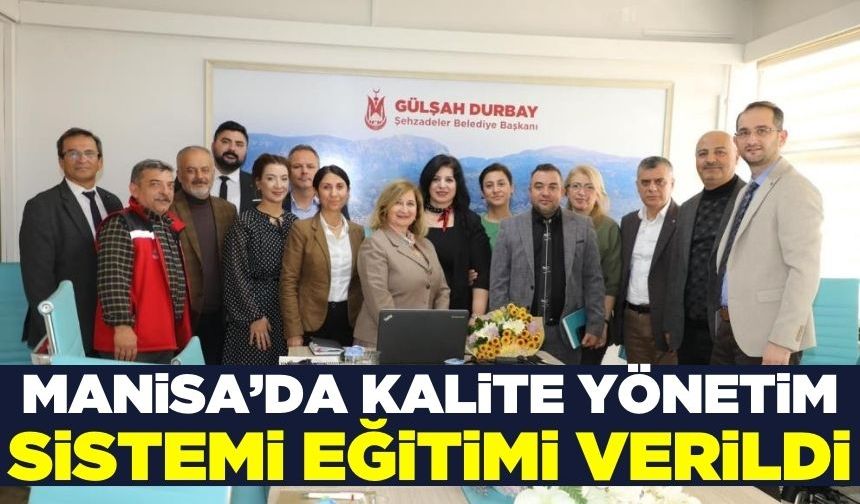 Şehzadeler Belediyesi hizmet içi eğitim programlarına devam ediyor