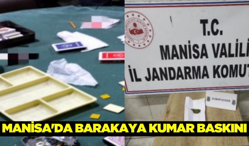 Manisa'da Kumar ve Uyuşturucu Operasyonu! 3 Kişi Gözaltında