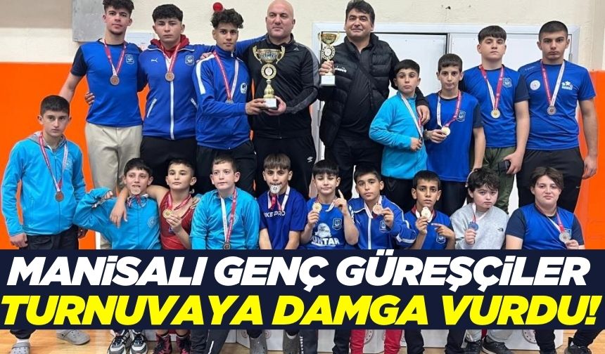 Manisalı genç sporcular Ege Bölgesi Cumhuriyet Turnuvası'na damga vurdu!