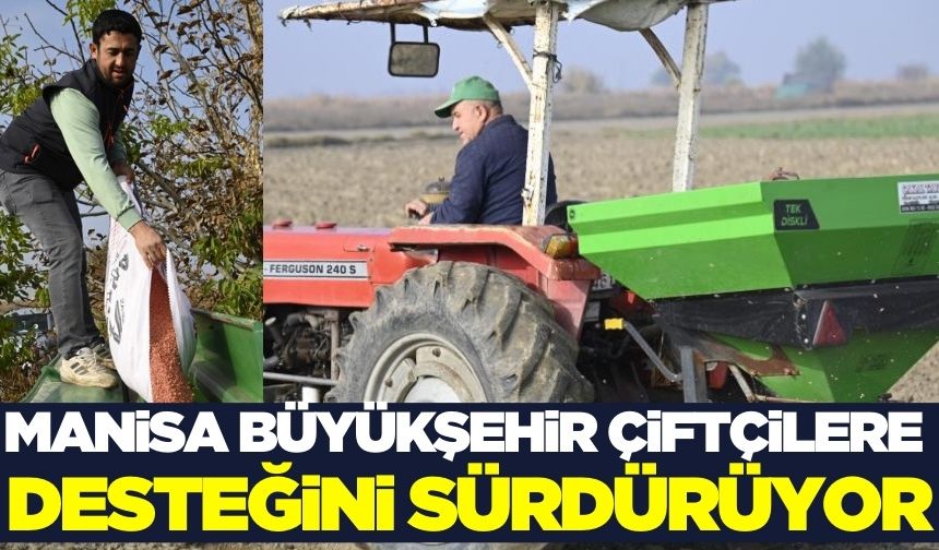 Başkan Zeyrek'in çiftçilere desteği devam ediyor