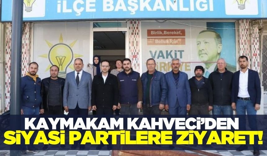 Selendi kaymakamı ziyaretlerini sürdürüyor!