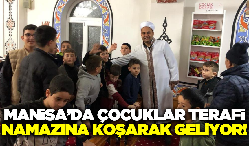 Manisa'da çocuklar hem namaz kılıyor, hem manevi değerleri öğreniyor