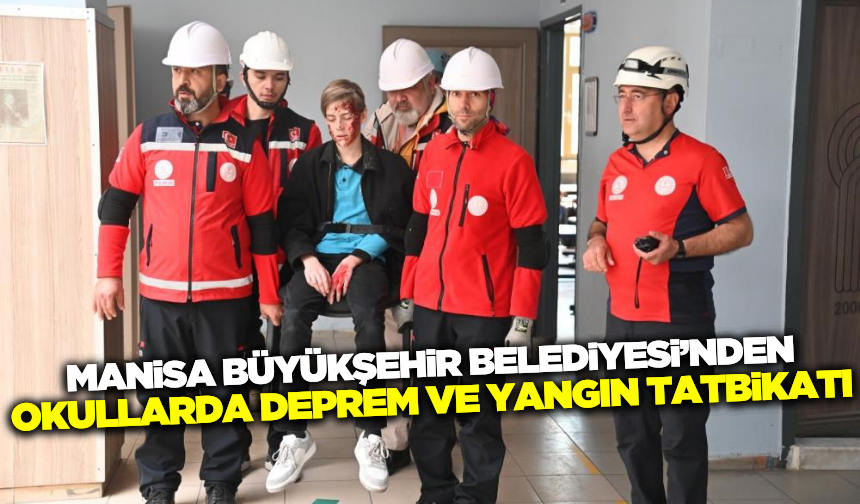 Manisa’da afet farkındalığı için büyük tatbikat