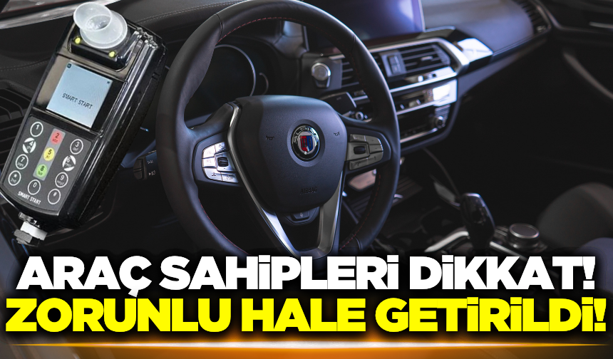Araç sahipleri dikkat: Resmi Gazete'de yayımlandı!