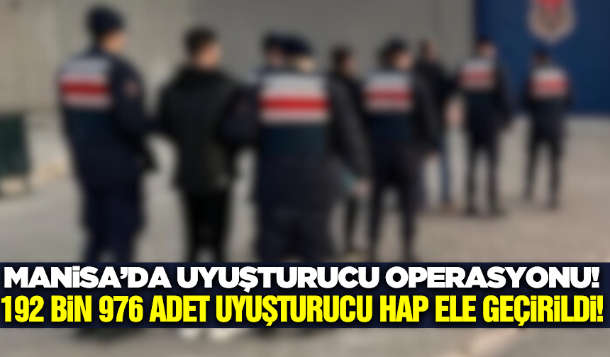 Manisa dahil 23 ilde uyuşturucu operasyonu: 56 şüpheli yakalandı!