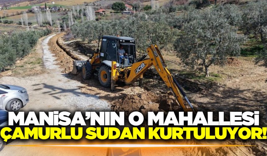 Manisa'nın o mahallesinde yılların su çilesi sona eriyor!