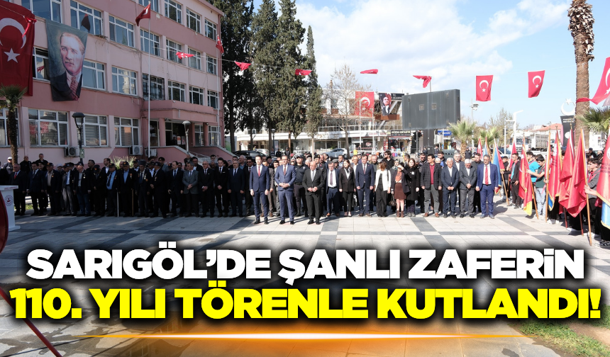 Sarıgöl'de 18 Mart Çanakkale Zaferi anma töreni