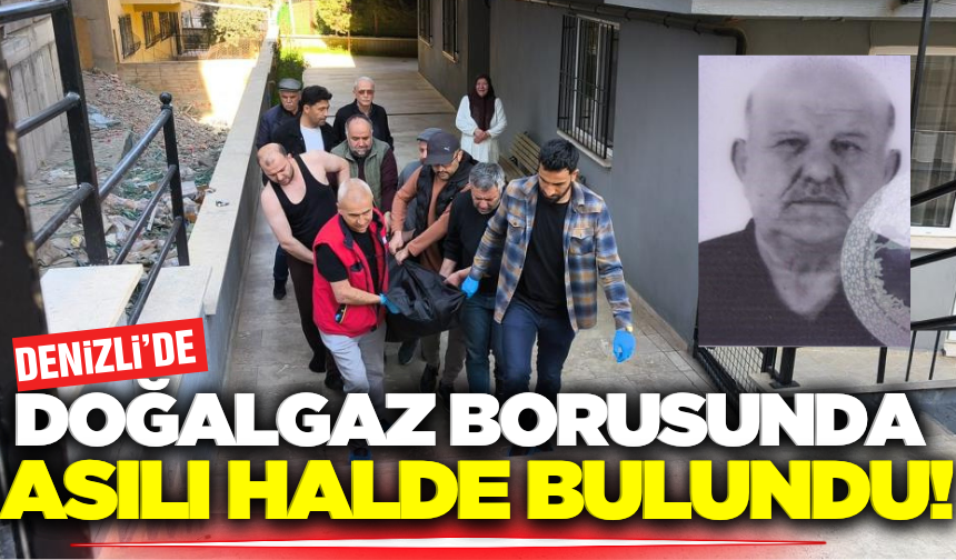 Denizli'de yaşlı adam, eşi tarafından asılı halde bulundu