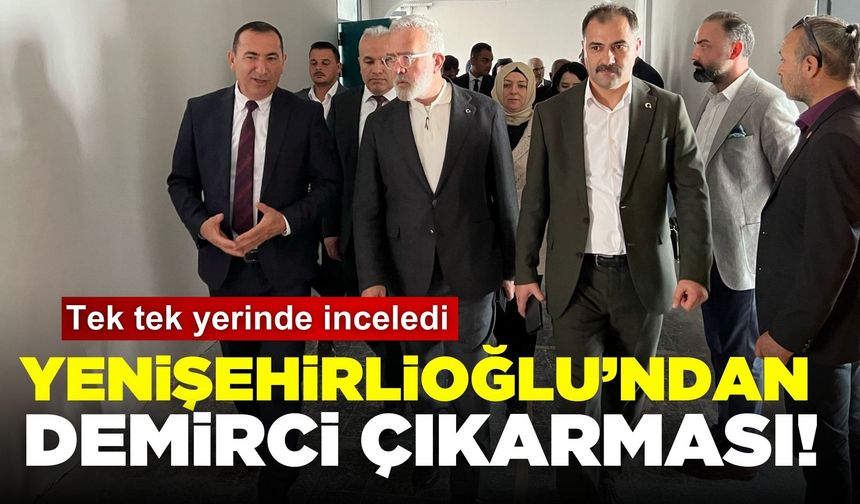 Yenişehirlioğlu: “Demirci’nin Kalkınması İçin Çalışıyoruz”
