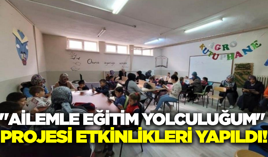 Okullarda aile destekli gelişim etkinlikleri gerçekleştirildi!