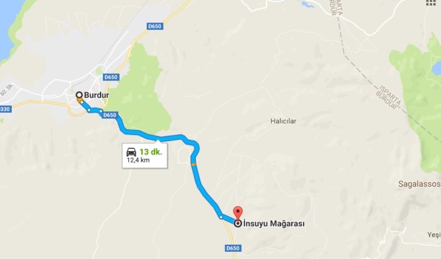 İnsuyu Mağarasına nasıl gidilir