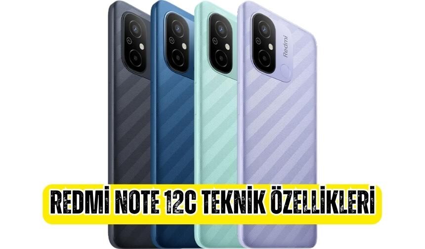 Redmi 12C Teknik Özellikleri