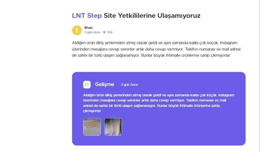 İnstep ayakkabı orjinal mi Lnt Step güvenilir mi (1)