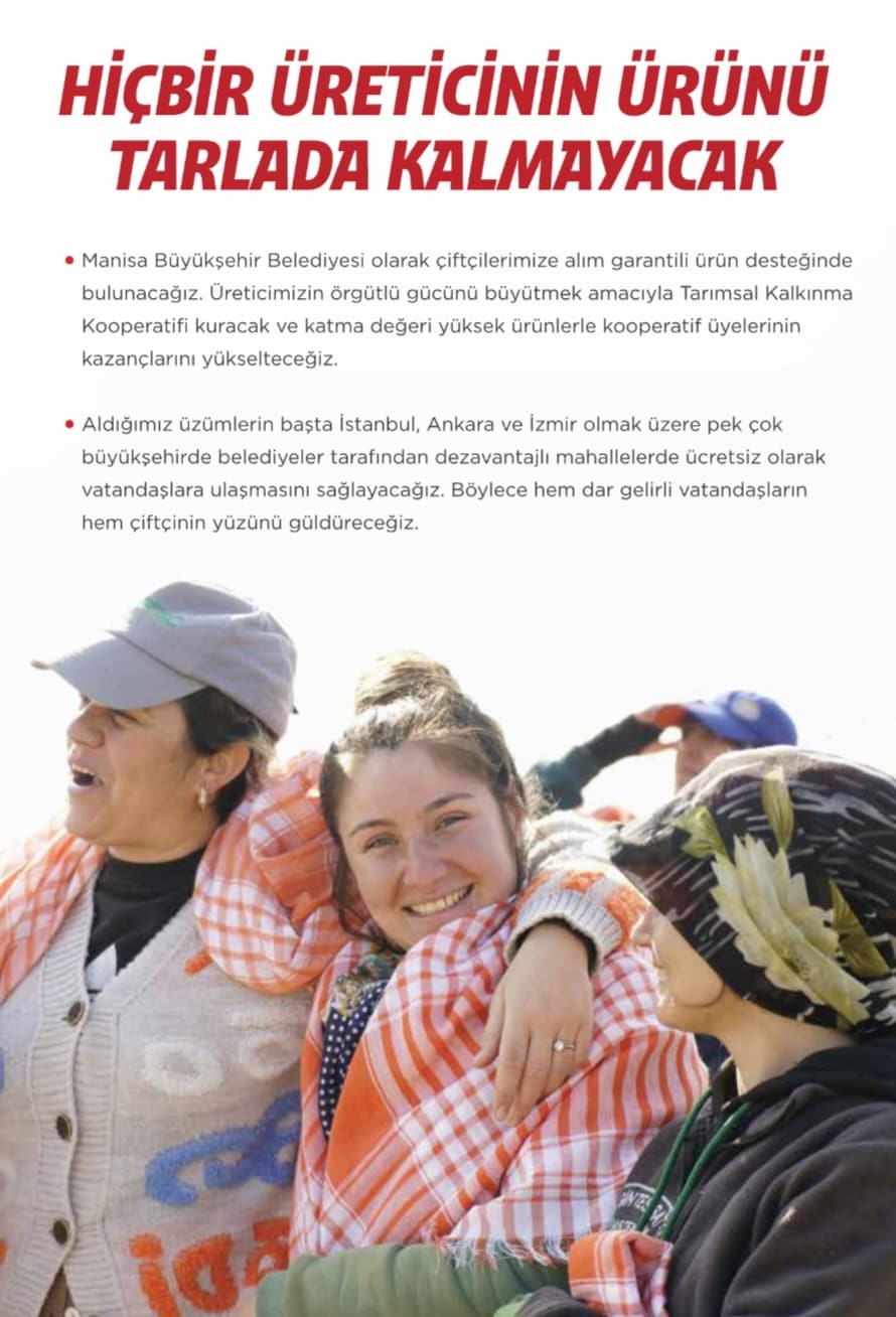 Üreticiye Destek
