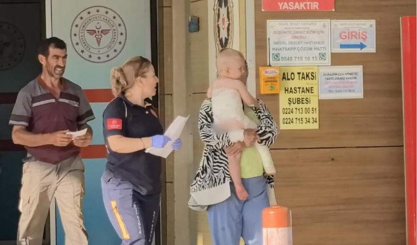 1.5 Yaşındaki Çocuğun Üstüne Kaynar Su Döküldü