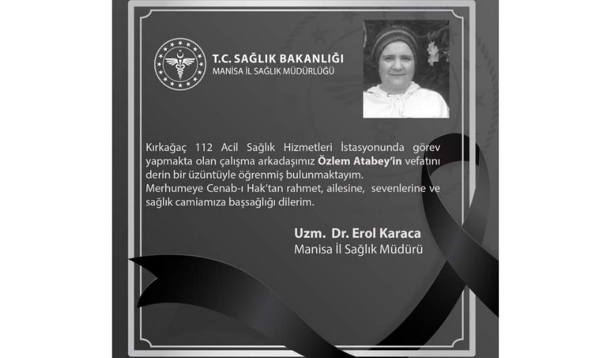 Manisalı Hemşire Kendi Canına Kıydı! (1)