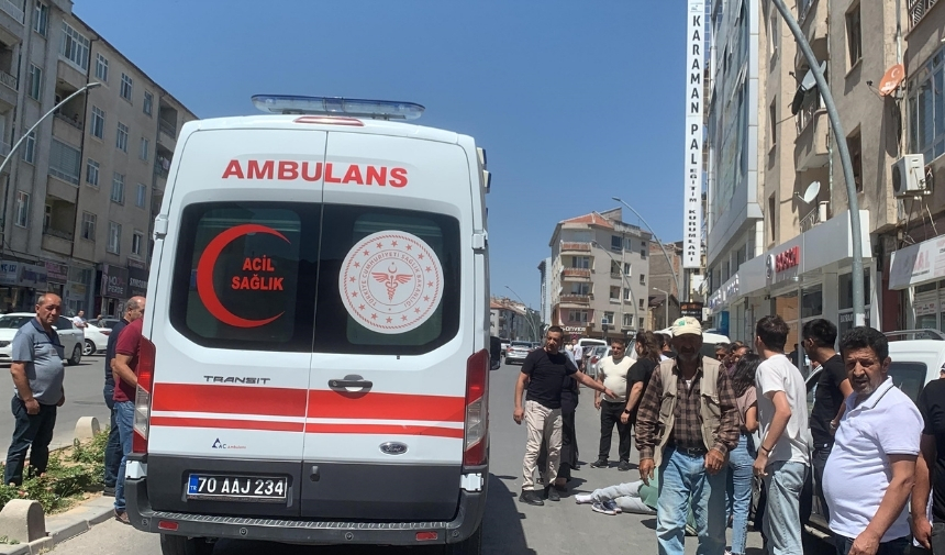 Yolun Karşısına Geçmeye Çalışan Genç Kadına Otomobil Çarptı! (3)