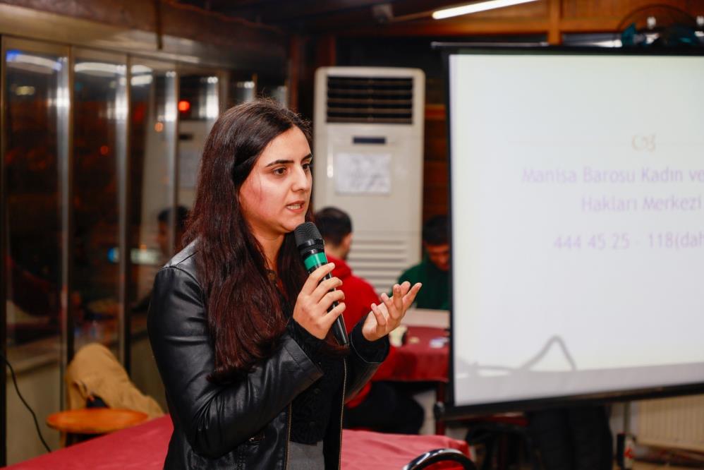 Manisa'da şiddetle mücadele ve iletişim konusunda seminer verildi-1