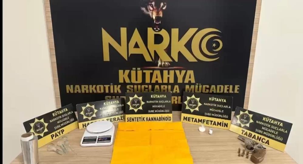 Kütahya'da eş zamanlı uyuşturucu operasyonu: 5 kişi tutuklandı