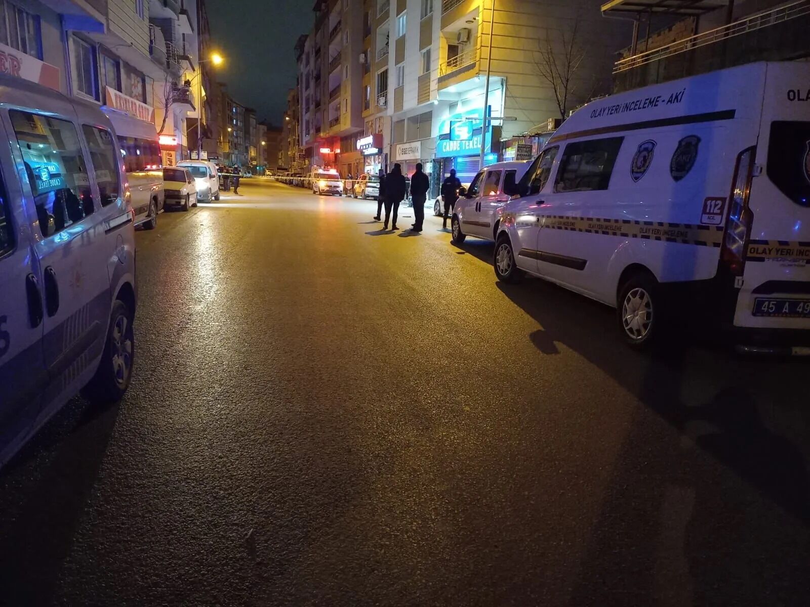 Manisa'da silahlı kavga  1 yaralı