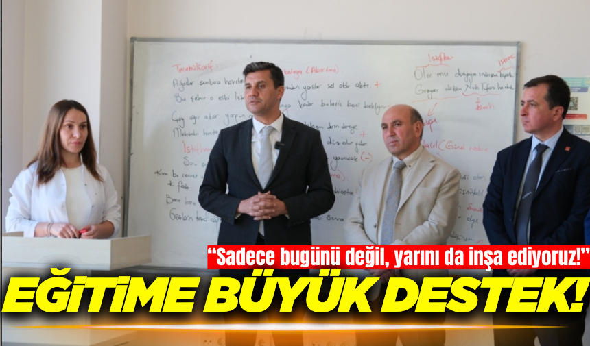 Manisa Büyükşehir Belediyesi, Eğitimde Fırsat Eşitliği Sağlamaya Devam Ediyor