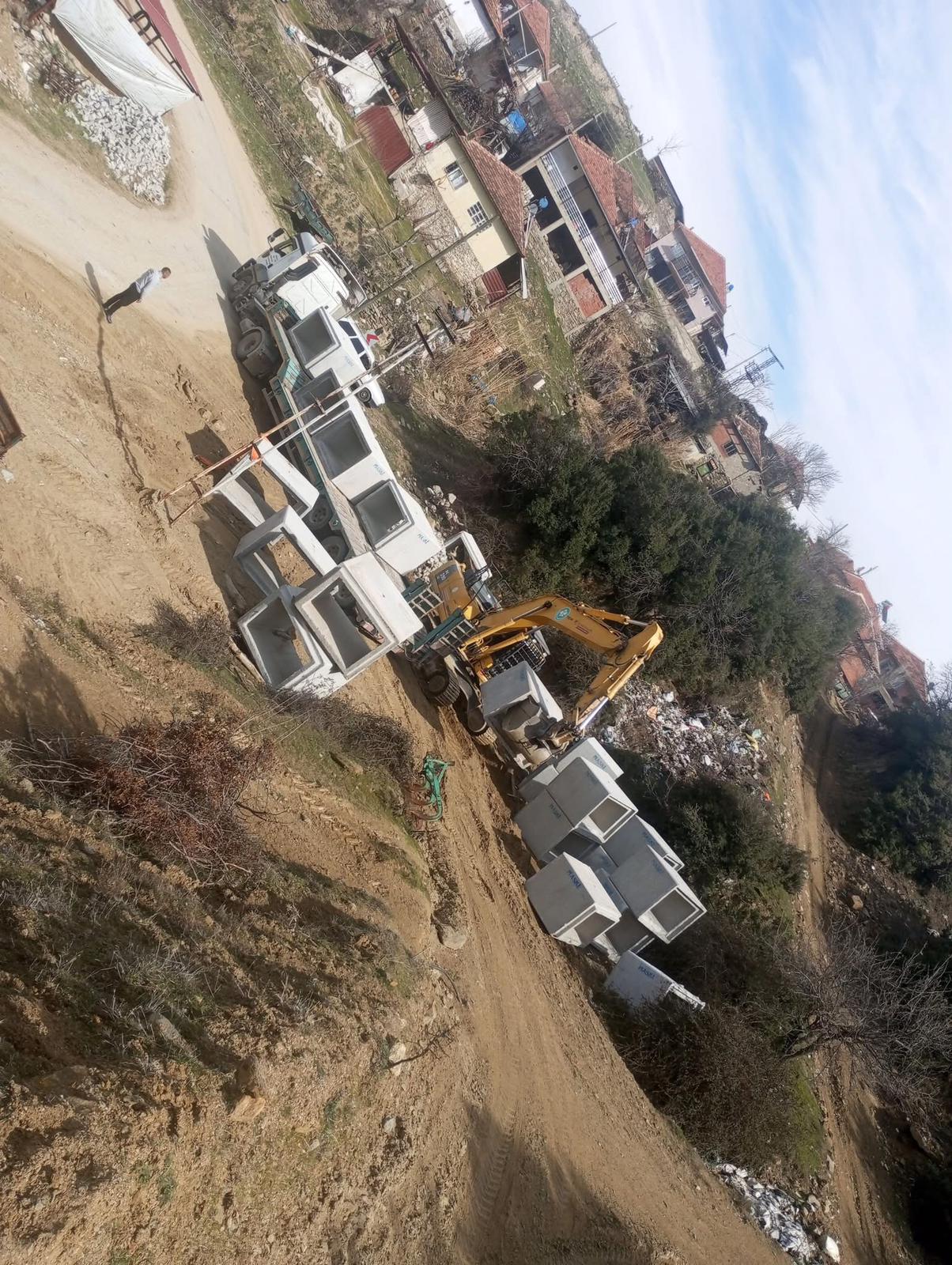 İki Köy Halkı Istedi.manisa Büyükşehir Belediyesi Yapımına Başladı (2)