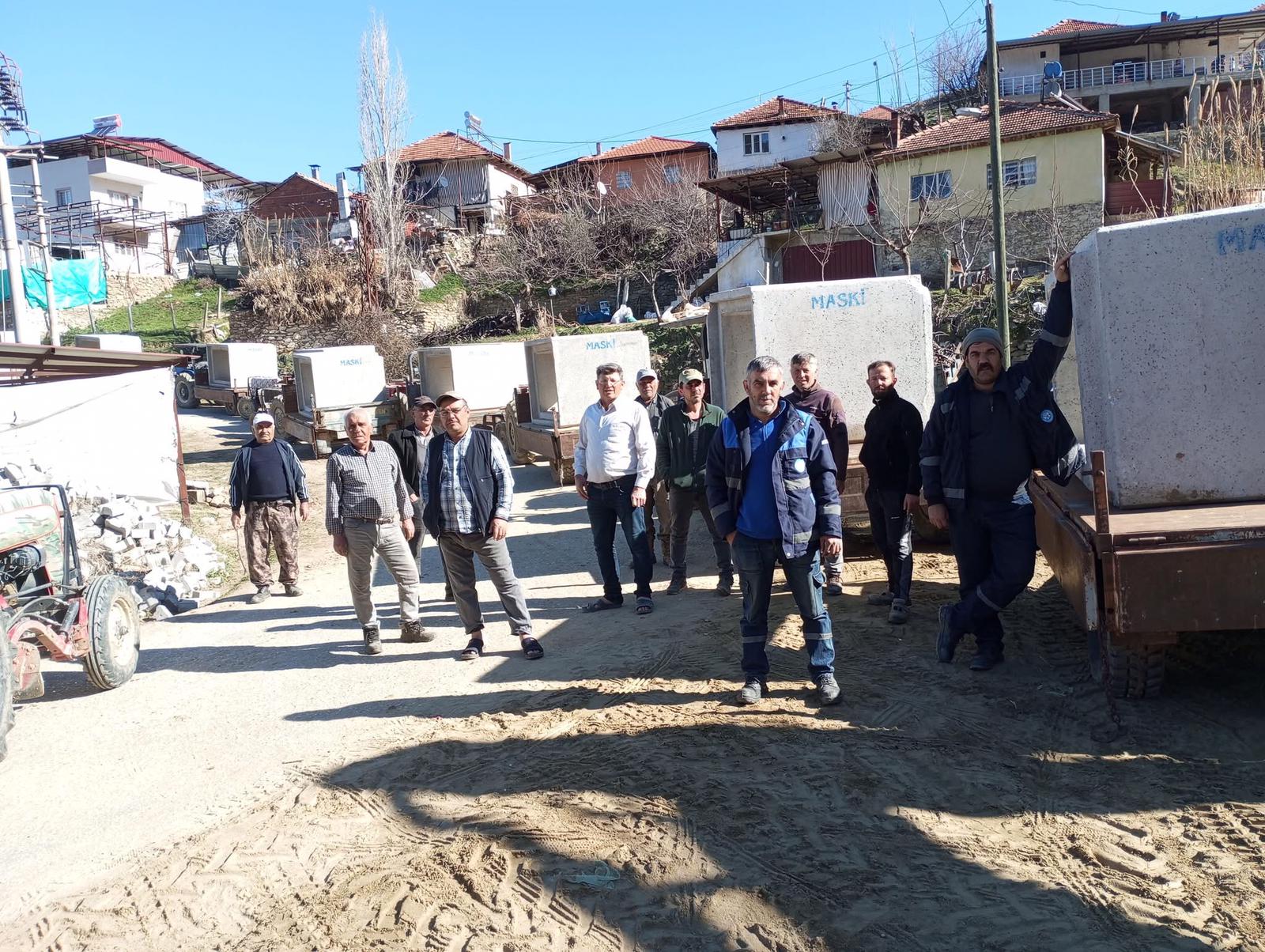 İki Köy Halkı Istedi.manisa Büyükşehir Belediyesi Yapımına Başladı (4)