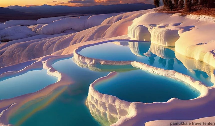 pamukkale travertenleri