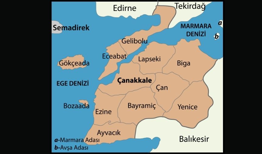 Çanakkale'nin en zengin ve en elit ilçesi hangisi çanakkale ilçeleri