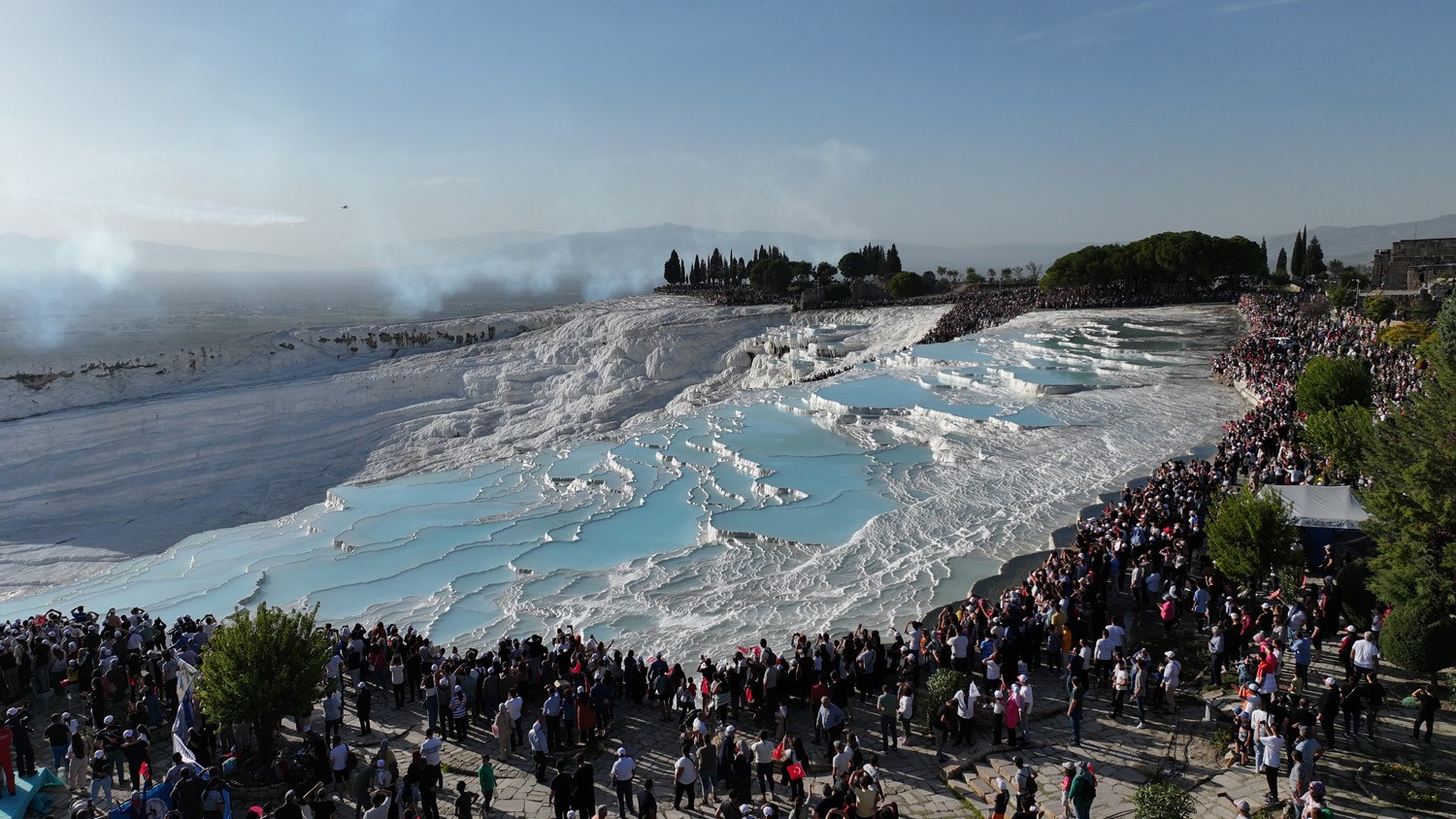 Türk yıldızları pamukkale