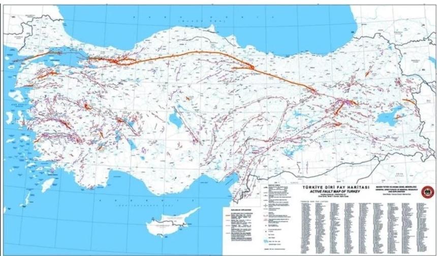 Bakın Manisa'da fay hattı nereden geçiyor