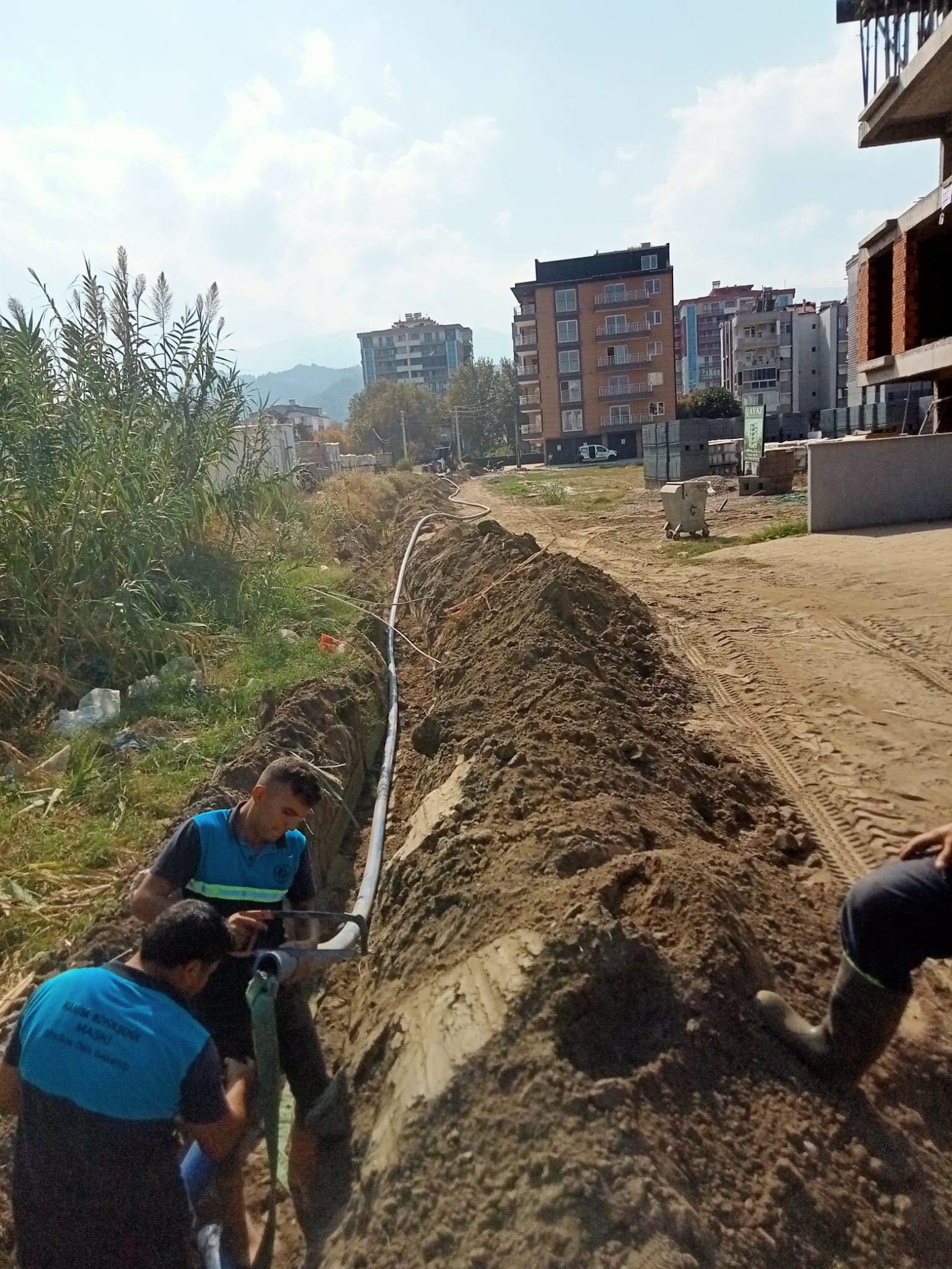 MASKİ’den Yeni Yerleşim Alanlarına İçme Suyu Hattı (3)