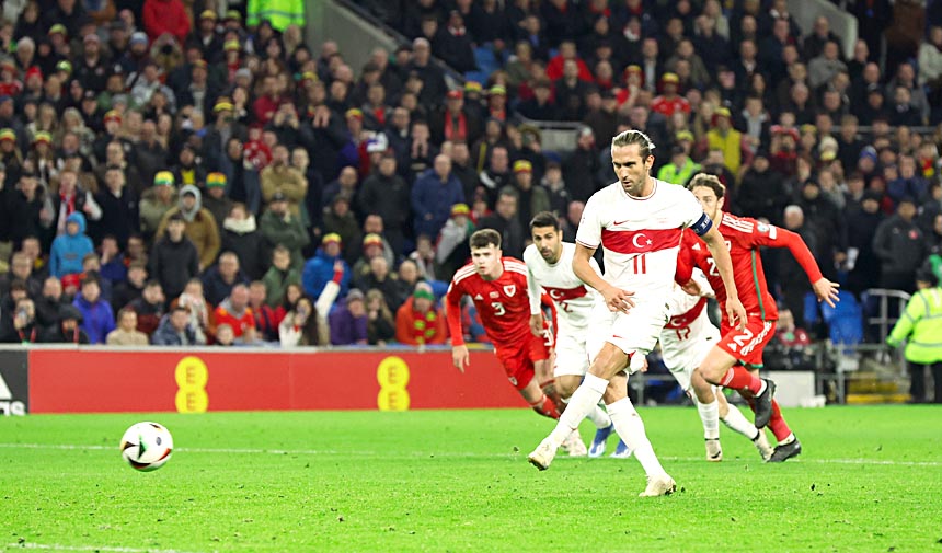 Milliler Elemeleri lider tamamladı Galler Türkiye1-1