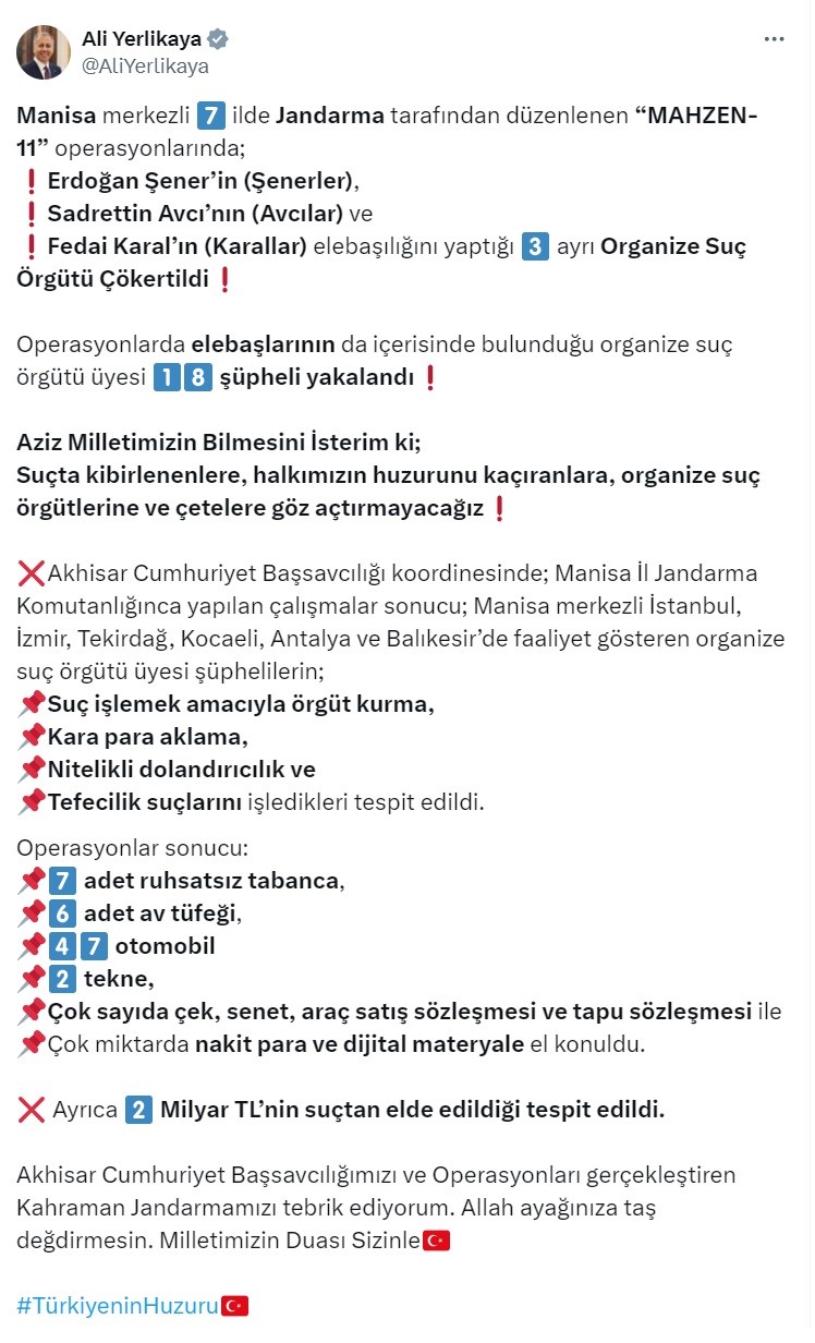 “3 Ayrı Organize Suç Örgütü Çökertildi (2)