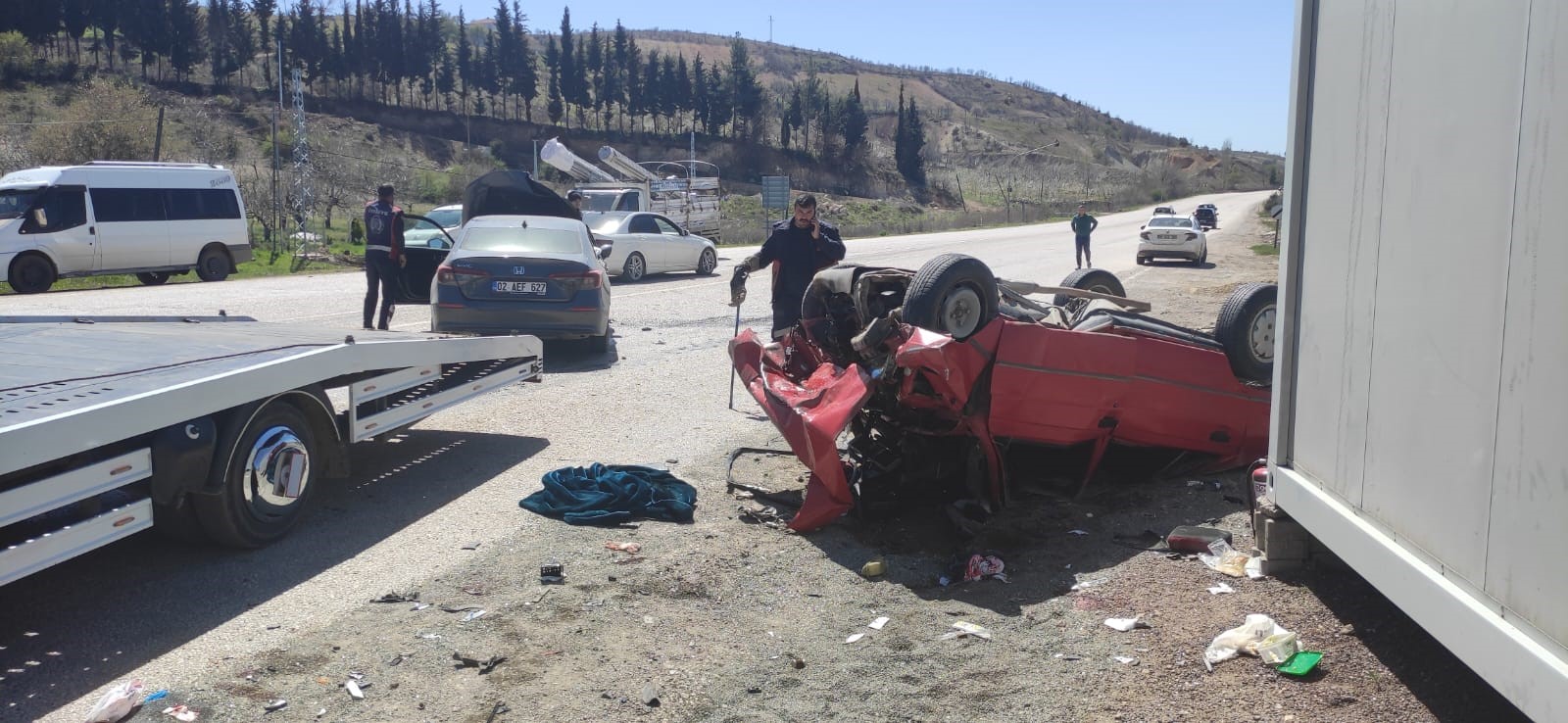 Feci Kaza 6 Yaralı 1 Ölü (3)