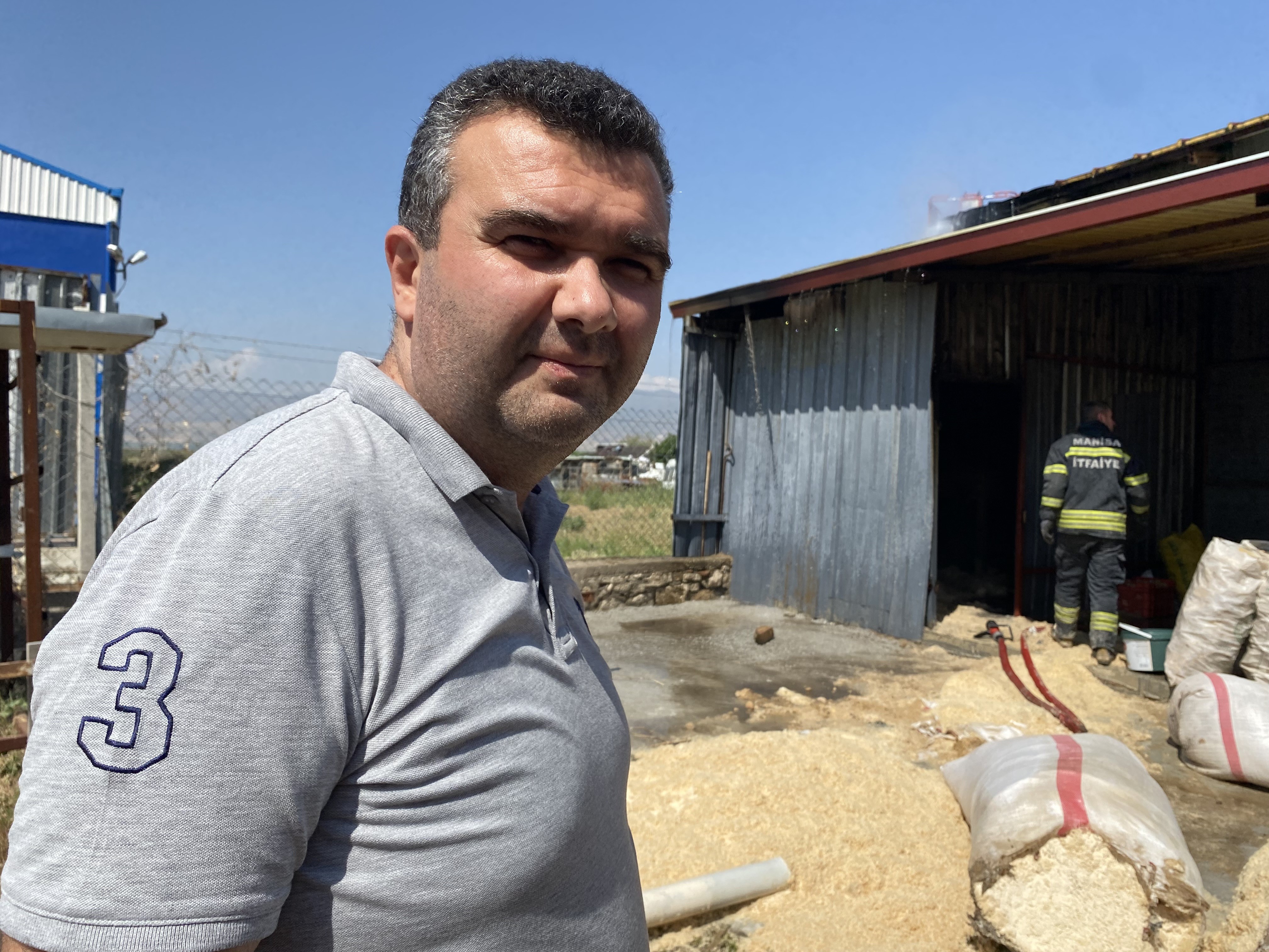 Fabrika Yangını Alaşehir (3)