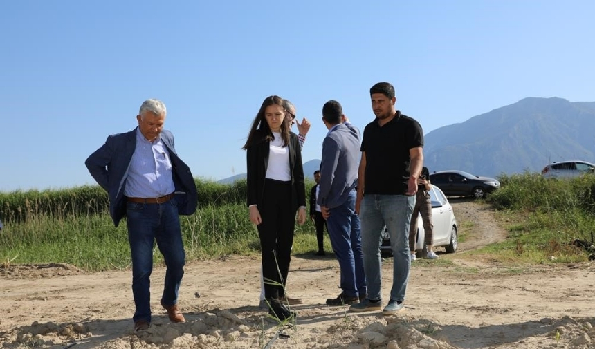 Başkan Durbay Dolu Hasarını Inceledi! (2)