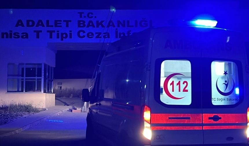 Manisa'da Uyuşturucu Krizine Girip Kendini Yakan Mahkum Hayatını Kaybetti! 1