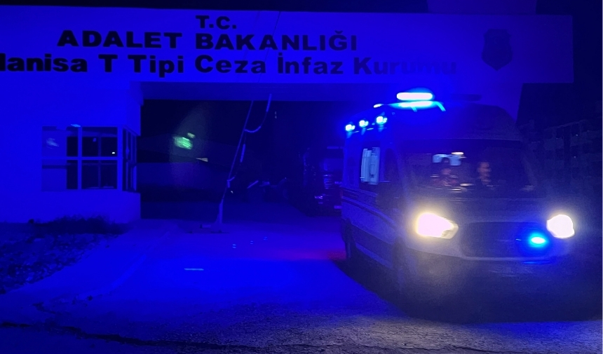 Manisa'da Uyuşturucu Krizine Girip Kendini Yakan Mahkum Hayatını Kaybetti! 3