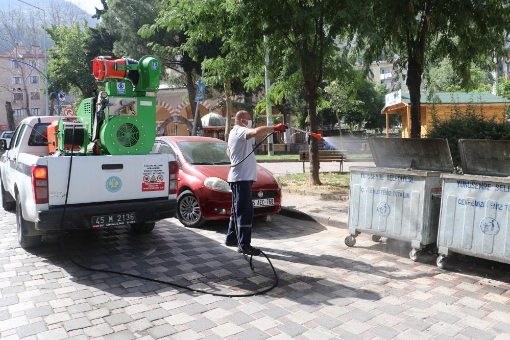 Manisa'da böcek ilaçlamaları yoğunlaştırıldı