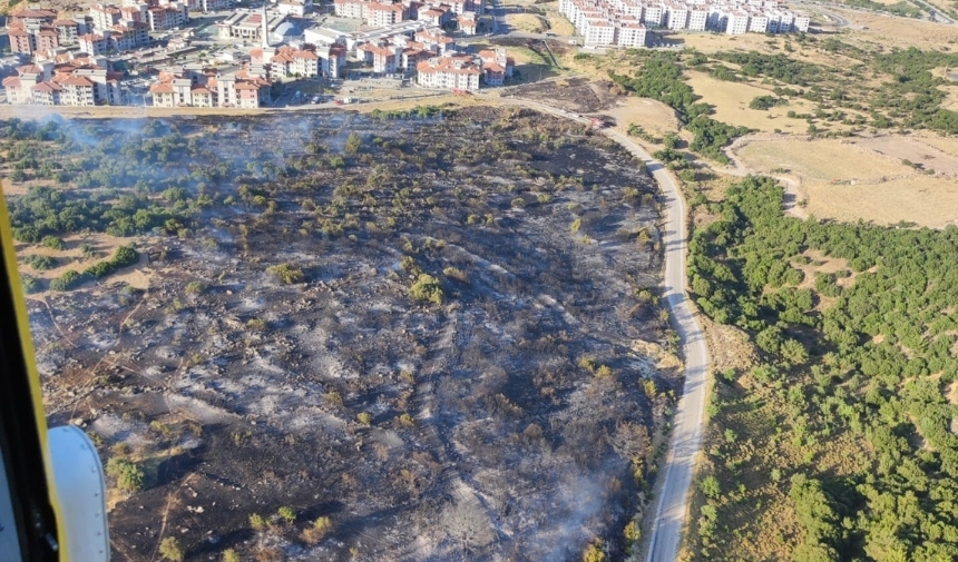 Manisa'da Iki Orman Yangını Söndürüldü! (2)