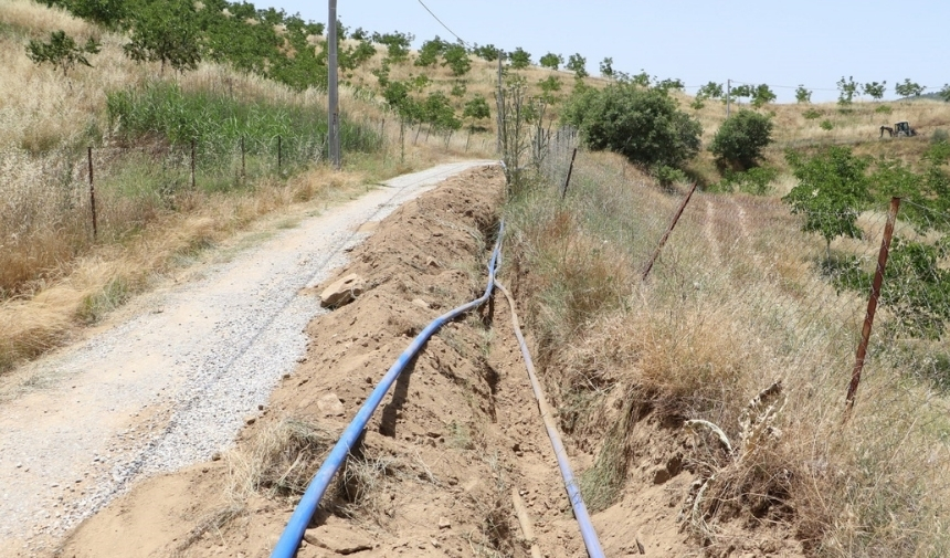 Salihli'de Içme Suyu Hattı Onarılıyor! (4)