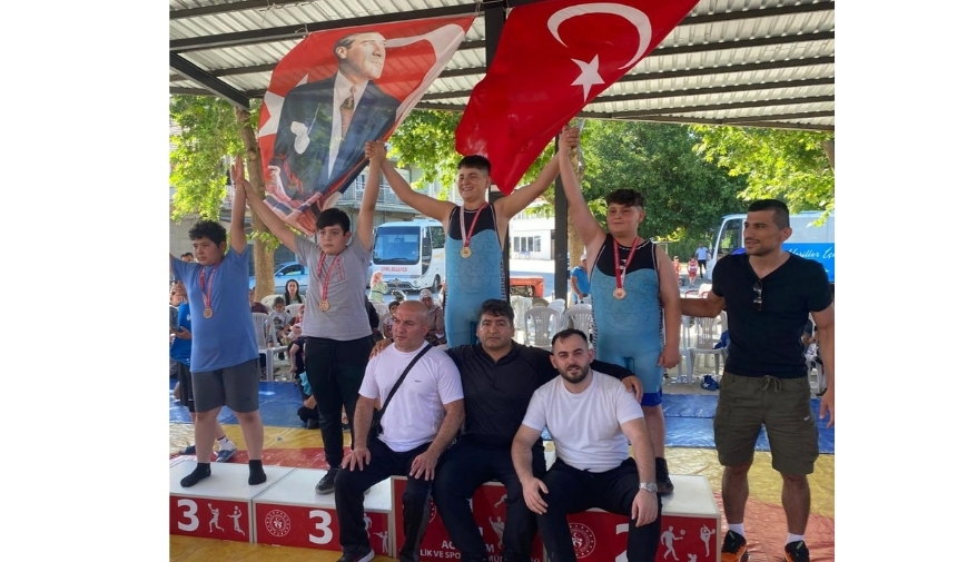 Yunusemreli Güreşçiler Denizli'de Manisa'nın Gururu Oldu! (2)