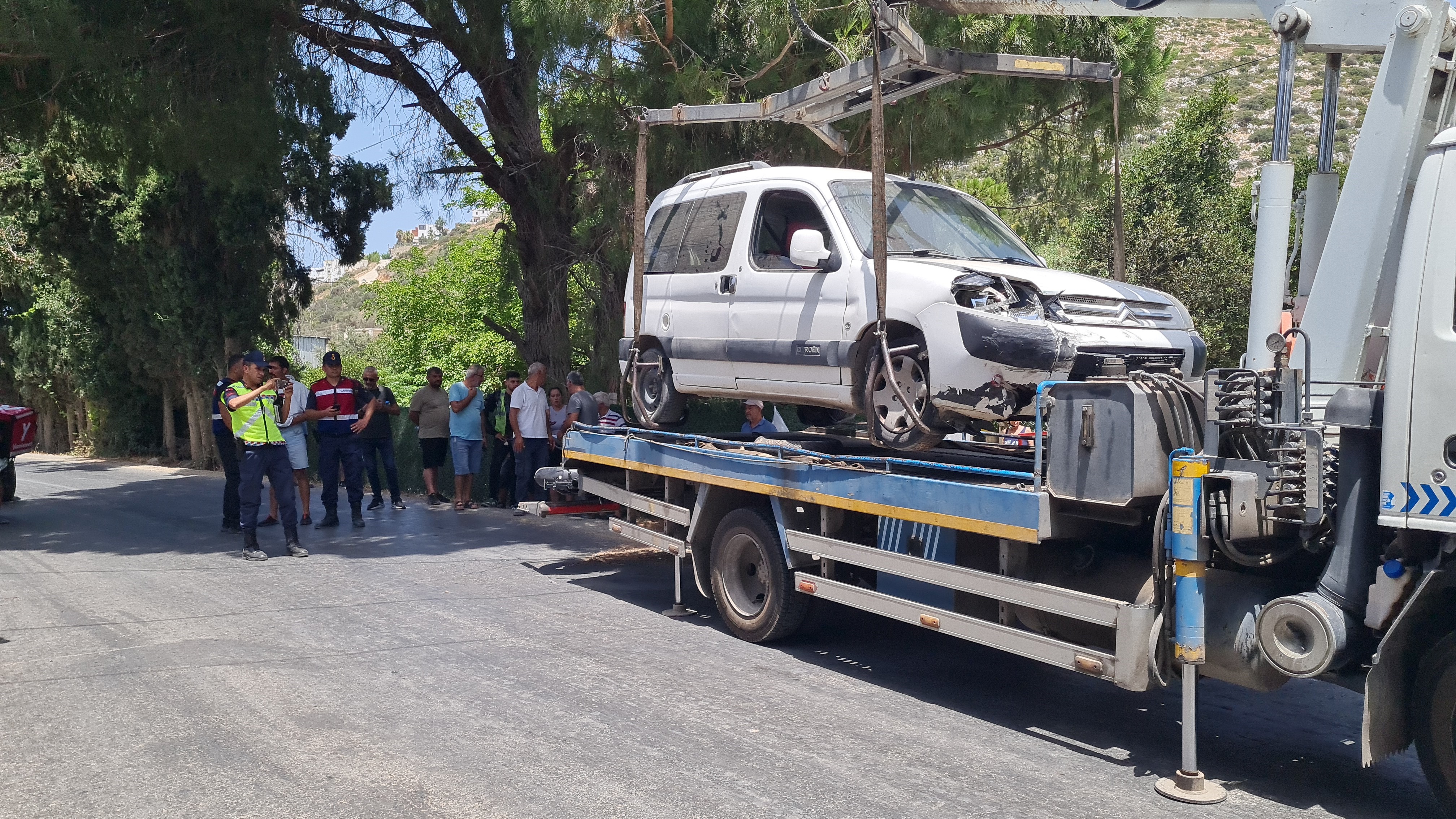 Motosiklet kazası 2 genci hayattan kopardı!