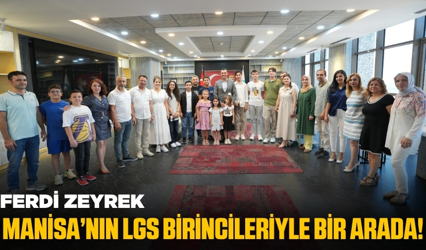 Ferdi Zeyrek Lgs Birincileri Ağırladı! (2)