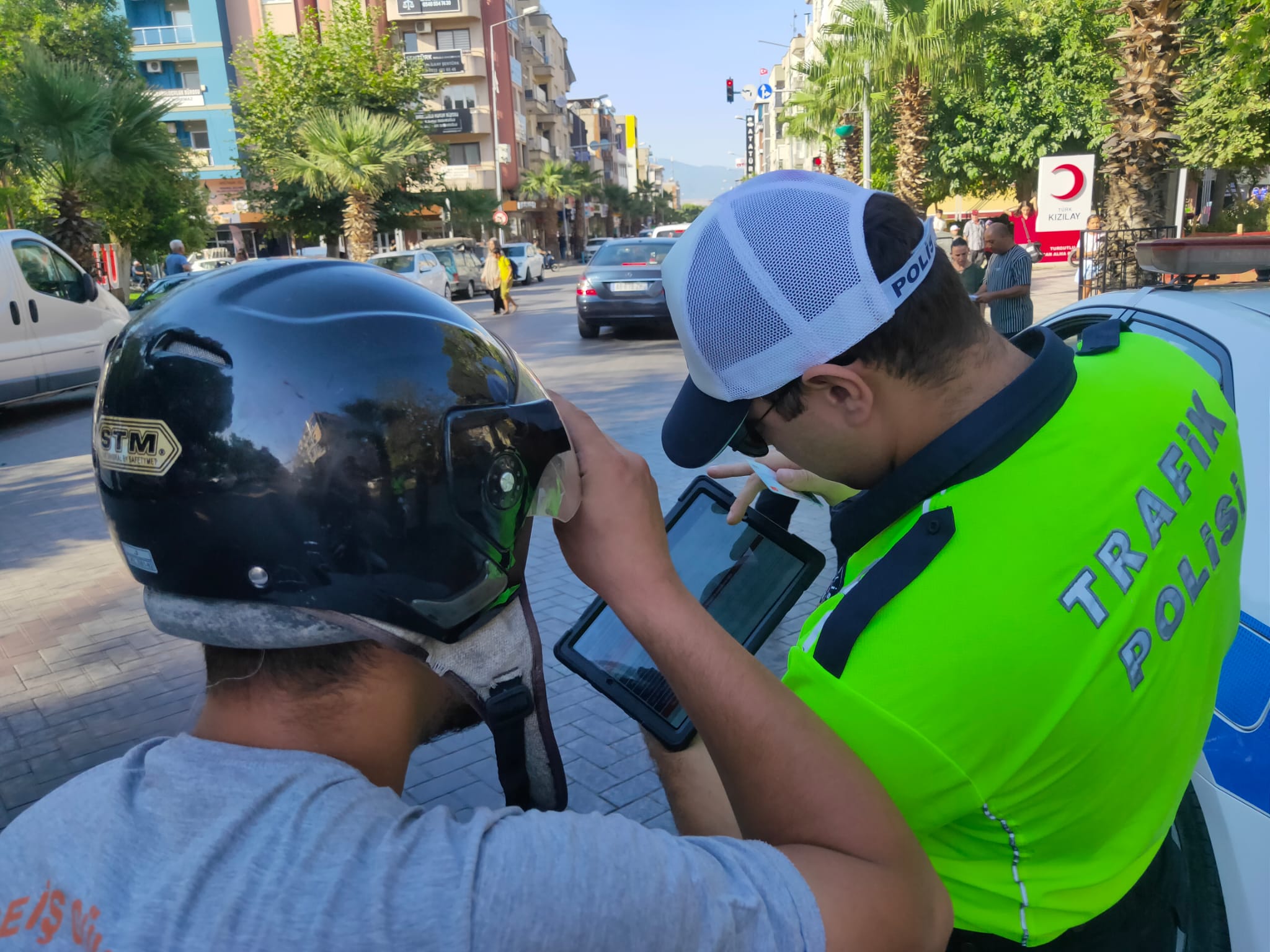 Turgutlu'da motosiklet denetimleri devam ediyor