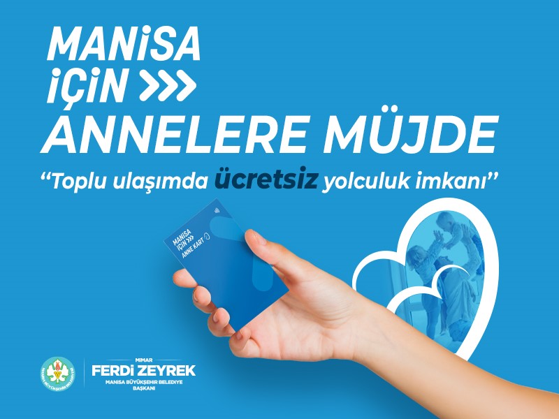 Manisa Büyükşehir Belediyesi'nden annelere müjde!-1