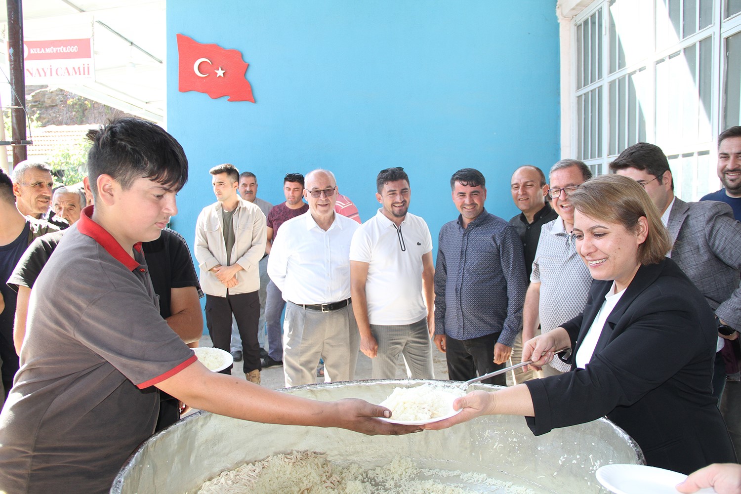 Manisa'da Ahilik Haftası'nda tavuklu pilav ikramı-1