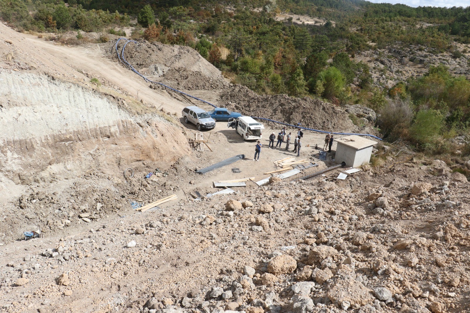 Manisa'da üreticilerin su sorunu ortadan kalkıyor-1